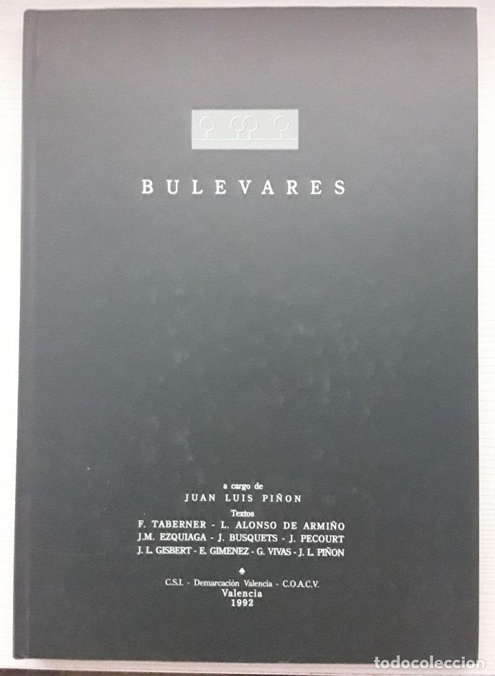 Libros de segunda mano: Bulevares. Jos&eacute; Lu&iacute;s Pi&ntilde;&oacute;n. - Foto 1