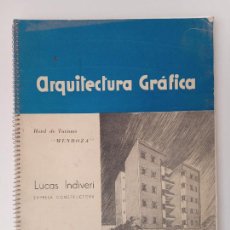 Libros de segunda mano: ARQUITECTURA GRÁFICA EDITORIAL MARTÍNEZ DE HOYO. 1950. NÚMERO DEDICADO EXCLUSIVAMENTE A MENDOZA