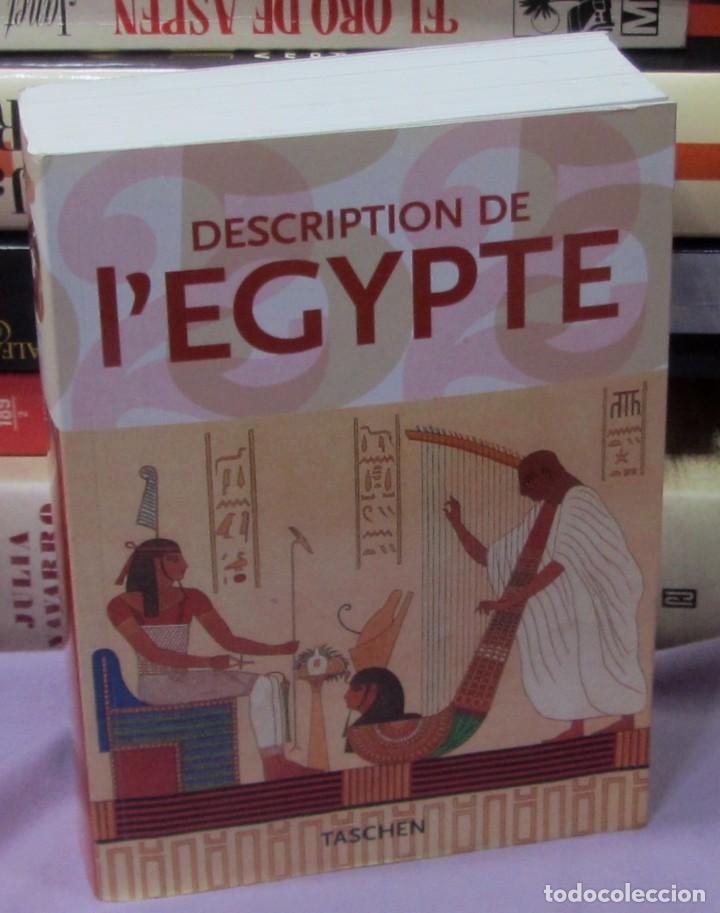 Libros de segunda mano: DESCRIPTION DE L&acute;EGYPTE, Taschen 2007 - Foto 1