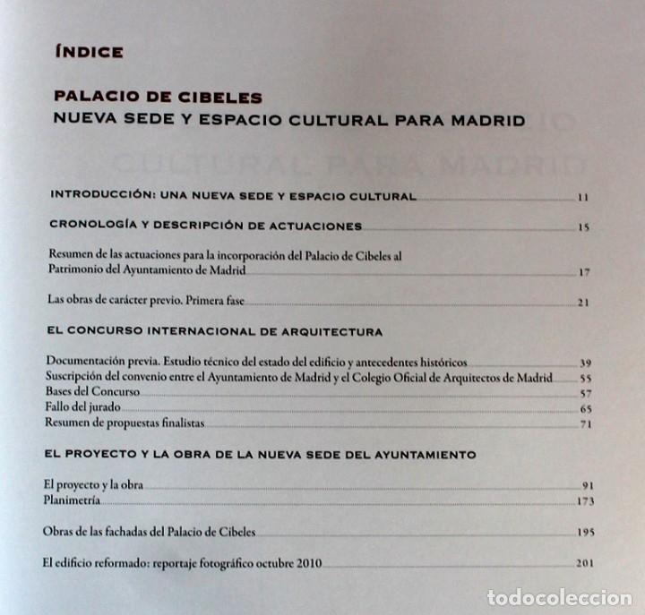 Libros de segunda mano: Palacio de Cibeles. Madrid. 2 Vols. VV. AA. El edificio y la ciudad - Foto 6