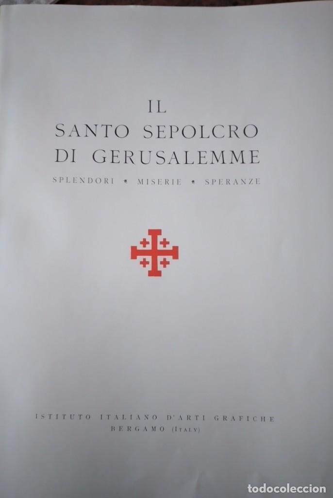 Libros de segunda mano: IL SEPOLCRO DI GERUSALEMME - Foto 2