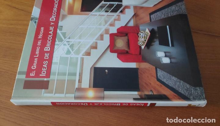Libros de segunda mano: El gran libro del hogar Ideas de bricolaje y decoraci&oacute;n Ediciones Rueda - Foto 2