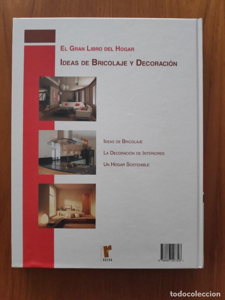 Libros de segunda mano: El gran libro del hogar Ideas de bricolaje y decoraci&oacute;n Ediciones Rueda - Foto 4
