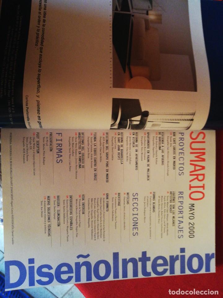 Libros de segunda mano: Dise&ntilde;o Interior. N 96. Mayo 2000 - Foto 2