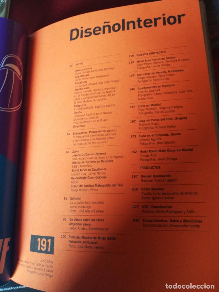 Libros de segunda mano: Dise&ntilde;o Interior. N 191. Junio 2008 - Foto 2