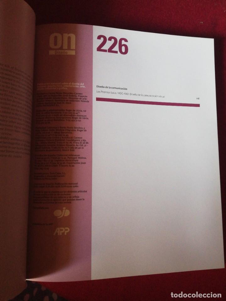 Libros de segunda mano: On Dise&ntilde;o. 226 - Foto 2