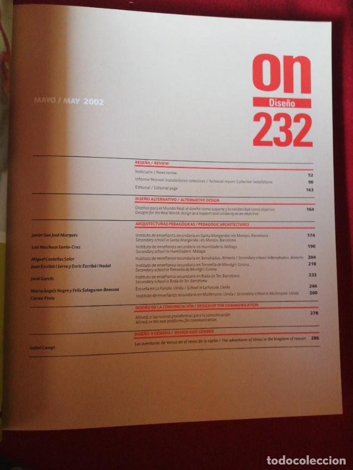 Libros de segunda mano: On Dise&ntilde;o. 232 - Foto 2