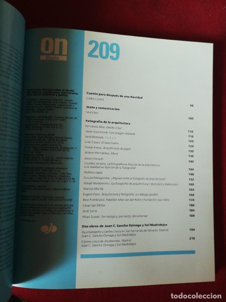 Libros de segunda mano: On Dise&ntilde;o. 209 - Foto 2