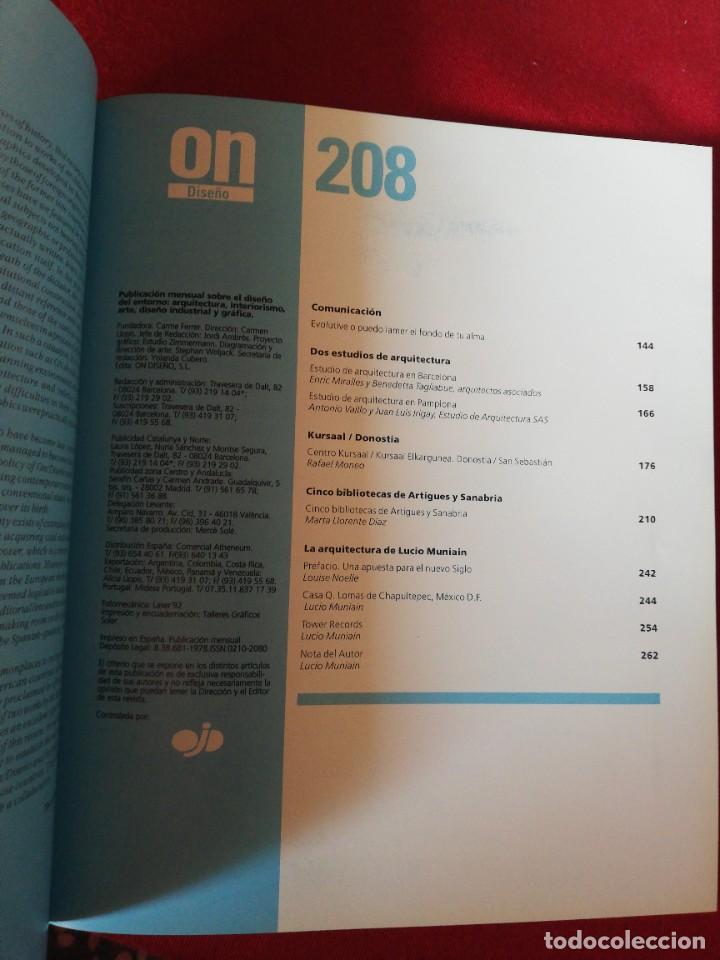 Libros de segunda mano: On Dise&ntilde;o. 208 - Foto 2
