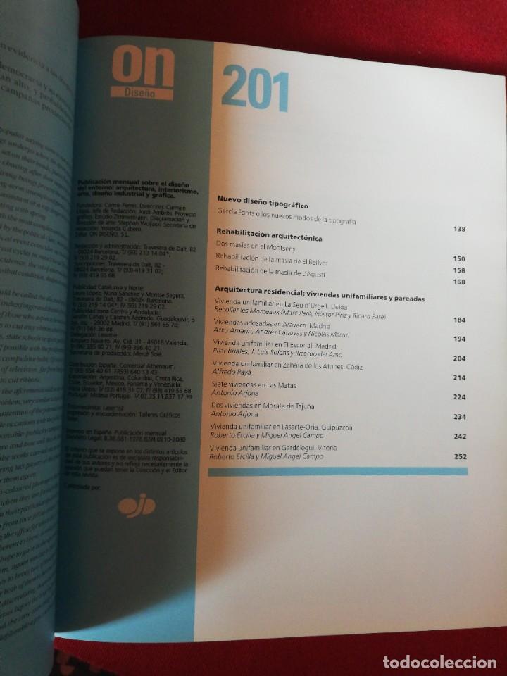 Libros de segunda mano: On Dise&ntilde;o. 201 - Foto 2