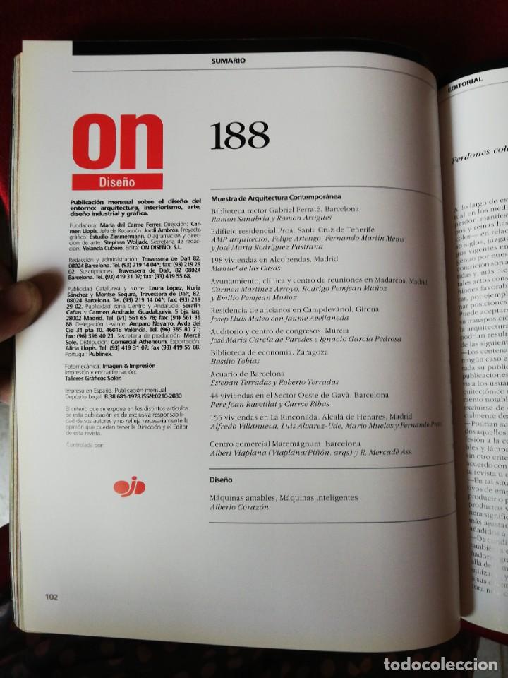 Libros de segunda mano: On Dise&ntilde;o. 188 - Foto 2