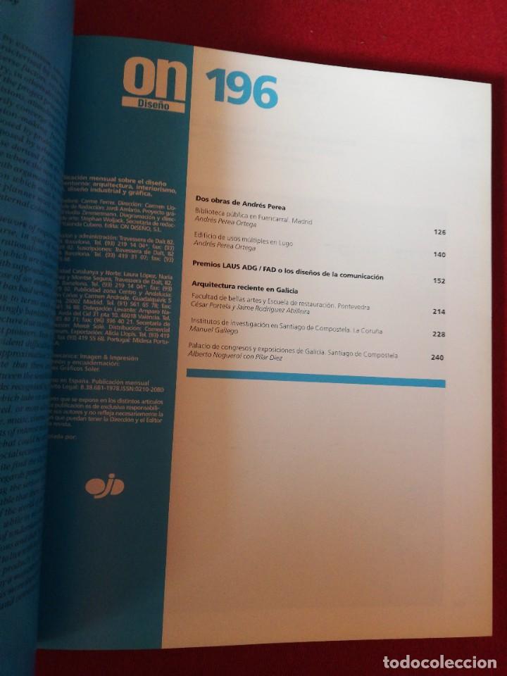 Libros de segunda mano: On Dise&ntilde;o. 196 - Foto 2
