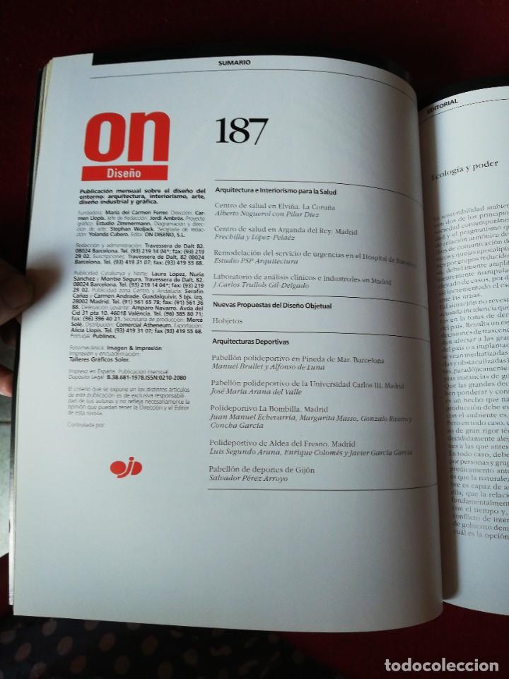 Libros de segunda mano: On Dise&ntilde;o. 187 - Foto 2