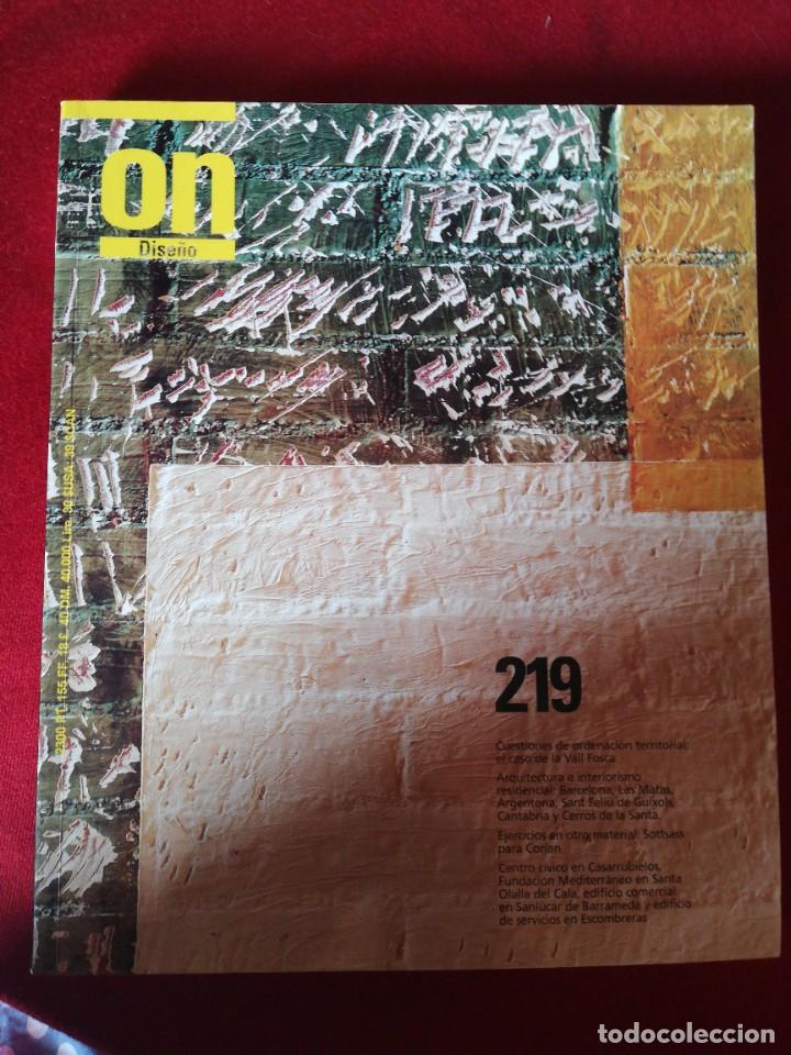 Libros de segunda mano: On Dise&ntilde;o. 219 - Foto 1