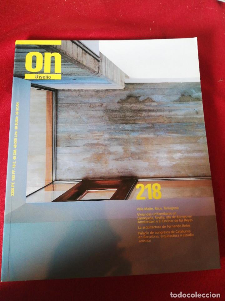 Libros de segunda mano: On Dise&ntilde;o. 218 - Foto 1