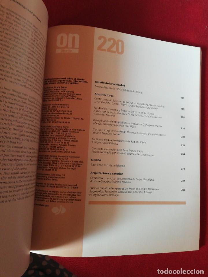 Libros de segunda mano: On Dise&ntilde;o. 220 - Foto 2
