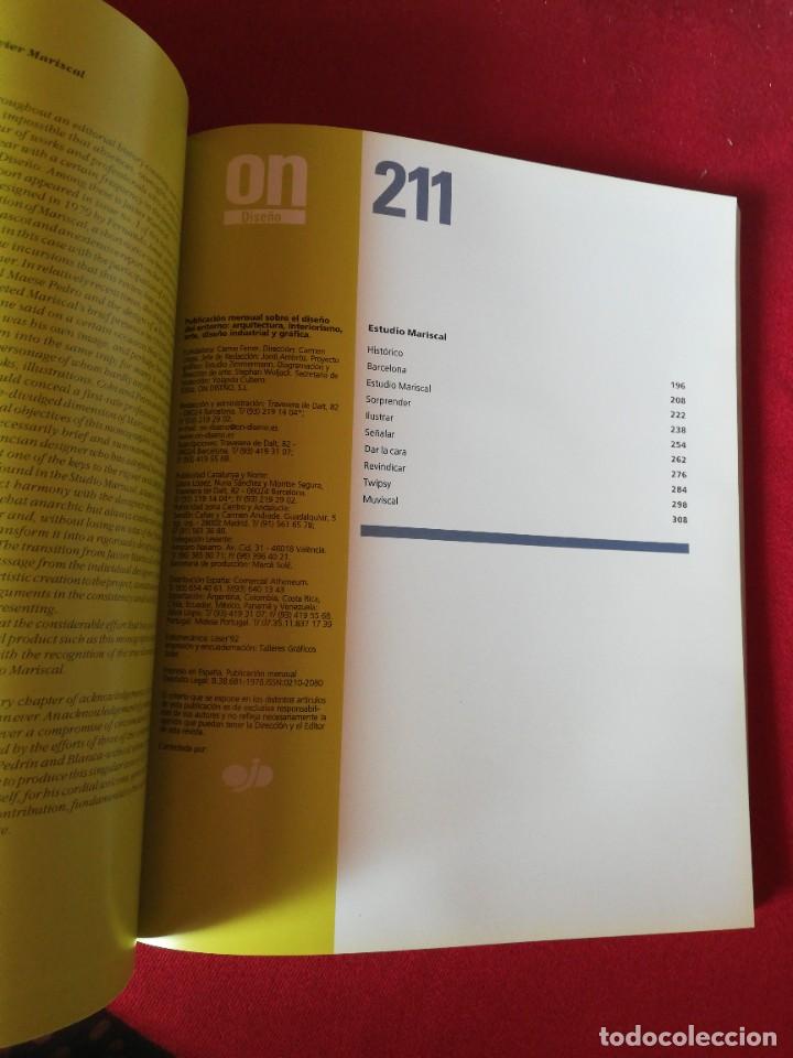 Libros de segunda mano: On Dise&ntilde;o. 211. Revista - Foto 2