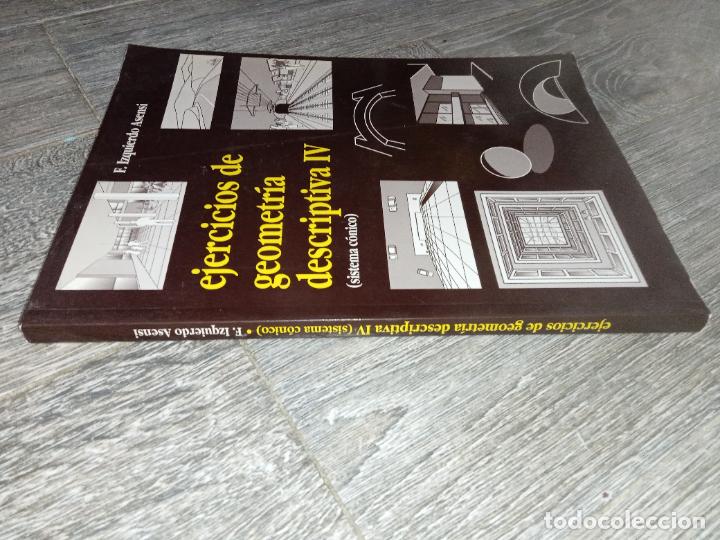 Libros de segunda mano: Libro Ejercicios de Geometr&iacute;a Descriptiva IV - Foto 3
