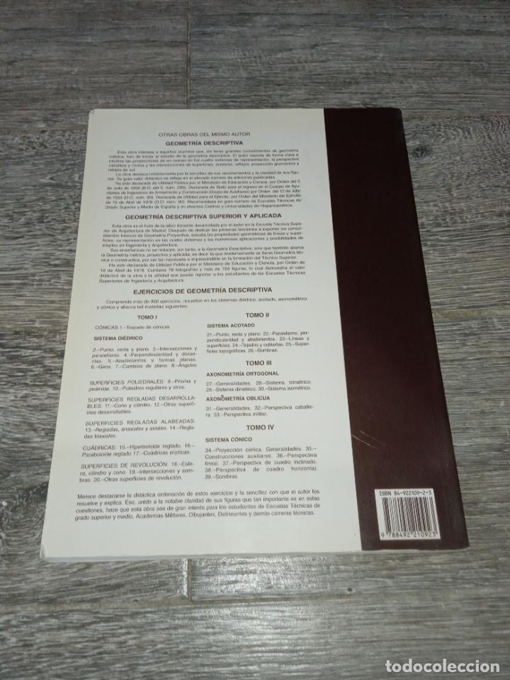 Libros de segunda mano: Libro Ejercicios de Geometr&iacute;a Descriptiva IV - Foto 4