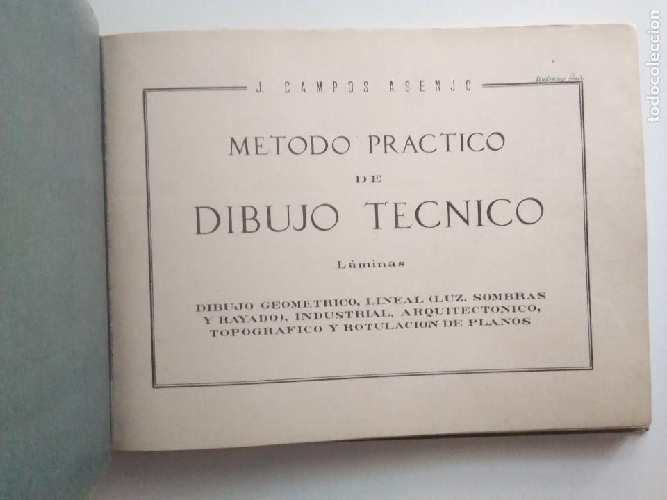 Libros de segunda mano: METODO PRACTICO DE DIBUJO TECNICO - Foto 1