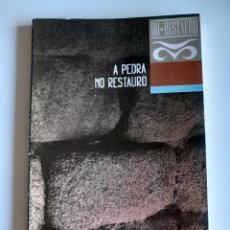 Libros de segunda mano: A PEDRA NO RESTAURO.. Lote 362360770