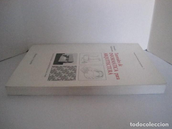 Libros de segunda mano: TUTORIALES DE INFORM&Aacute;TICA PARA ARQUITECTURA. FERNANDO VALDERRAMA. AUTOCAD, 3D STUDIO, CORELDRAW. - Foto 3