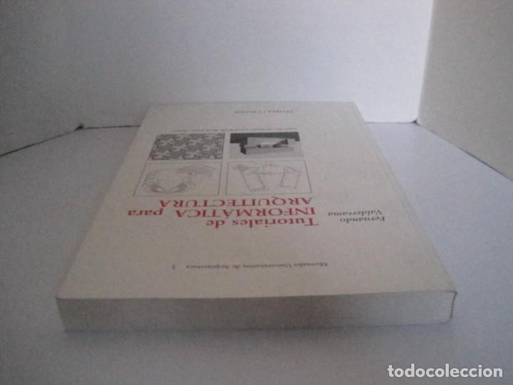 Libros de segunda mano: TUTORIALES DE INFORM&Aacute;TICA PARA ARQUITECTURA. FERNANDO VALDERRAMA. AUTOCAD, 3D STUDIO, CORELDRAW. - Foto 4