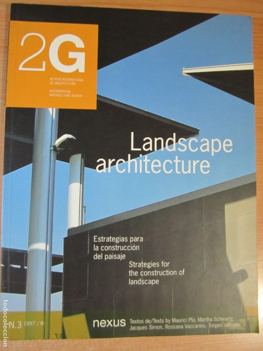 Libros de segunda mano: libro landscape architecture n&ordm;3 1997 - Foto 1