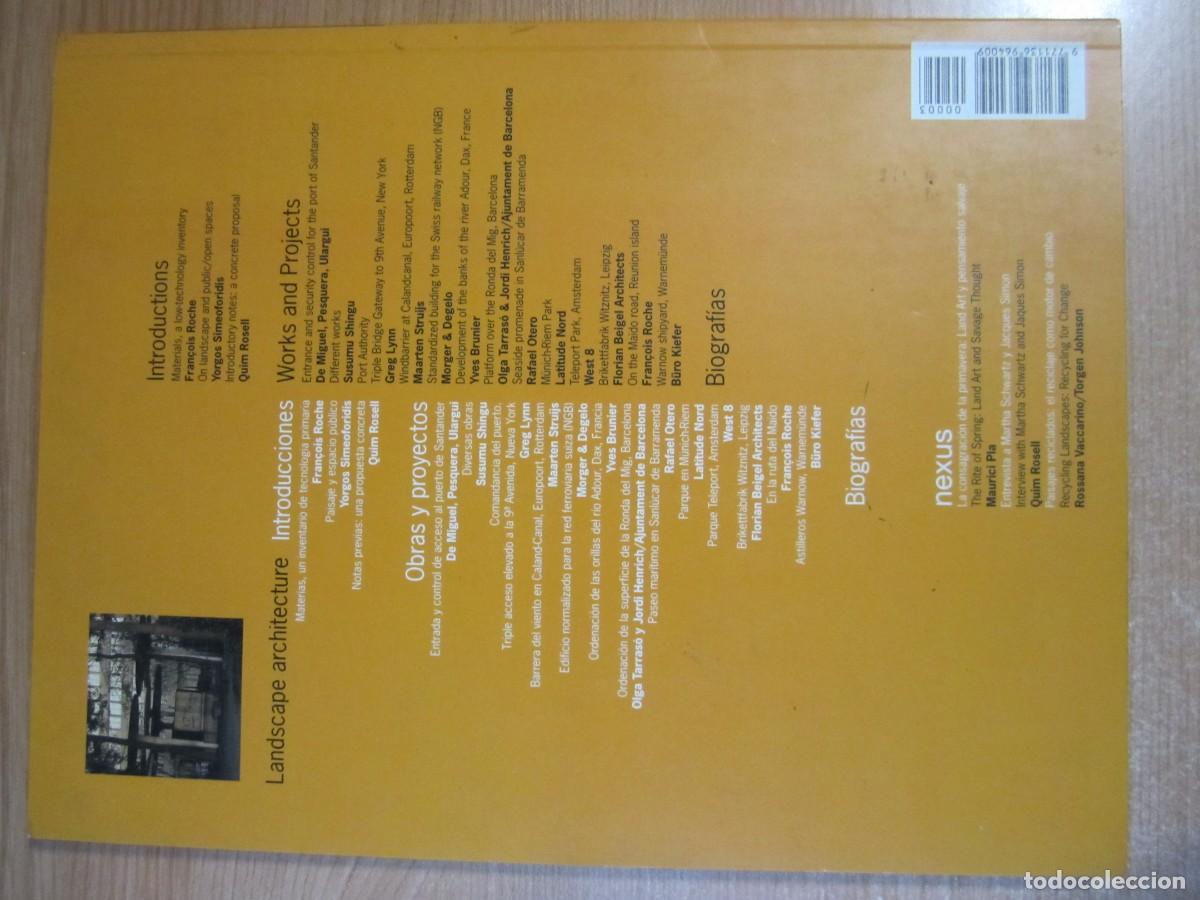 Libros de segunda mano: libro landscape architecture n&ordm;3 1997 - Foto 2
