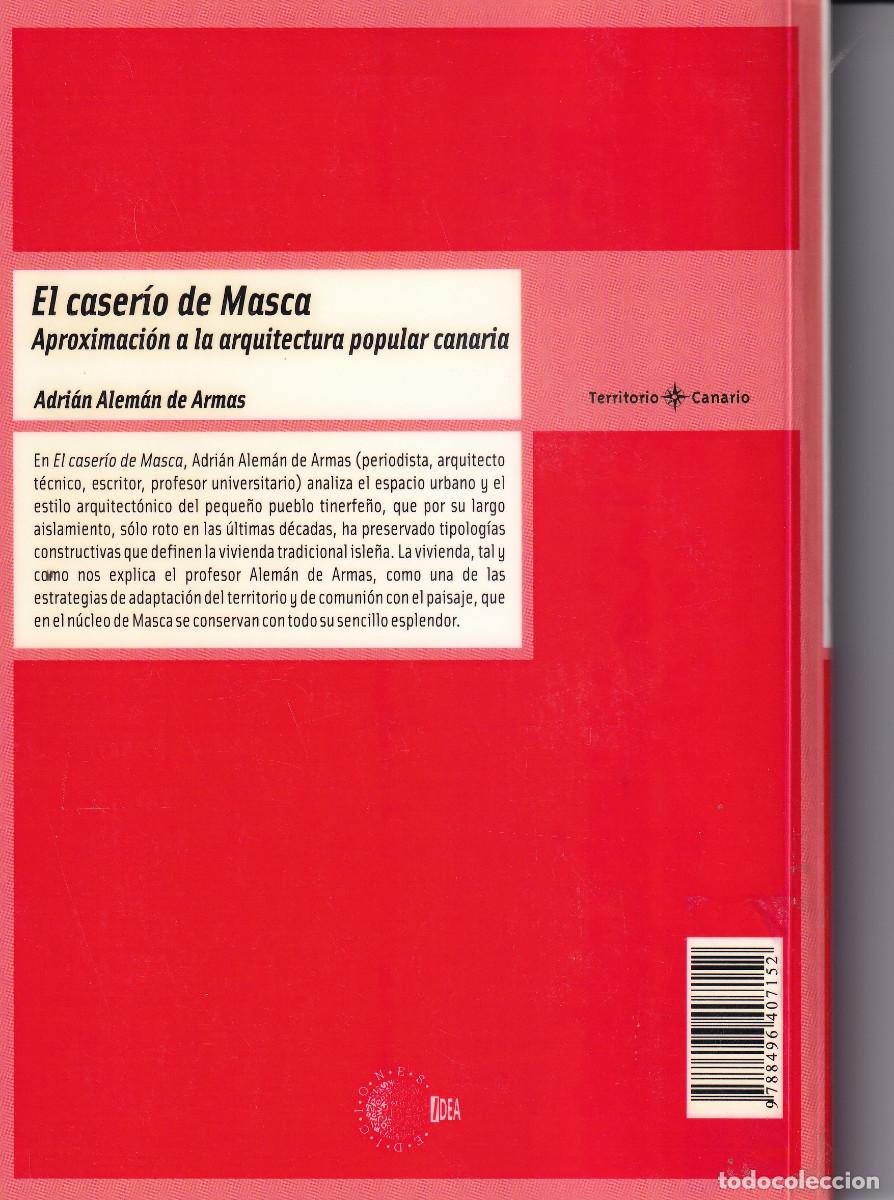 Libros de segunda mano: TENERIFE EL CASERIO DE MASCA - ADRIAN ALEMAN - Foto 4