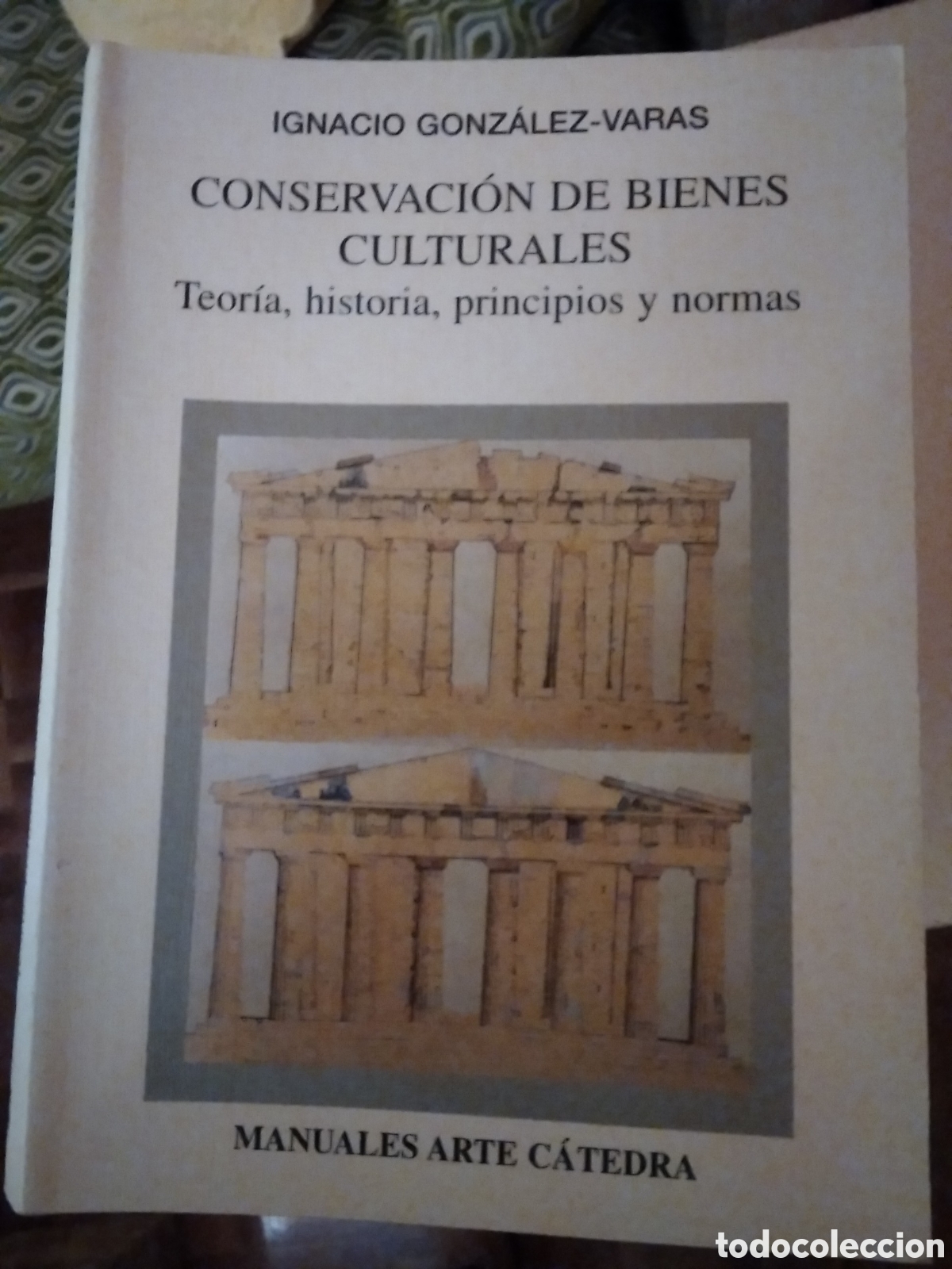 Libros de segunda mano: Manuales arte c&aacute;tedra libro conservaci&oacute;n de bienes culturales