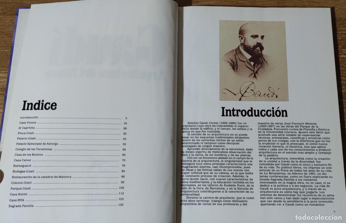 Libros de segunda mano: Libro - Gaud&iacute; (1984) Salvat - Foto 2