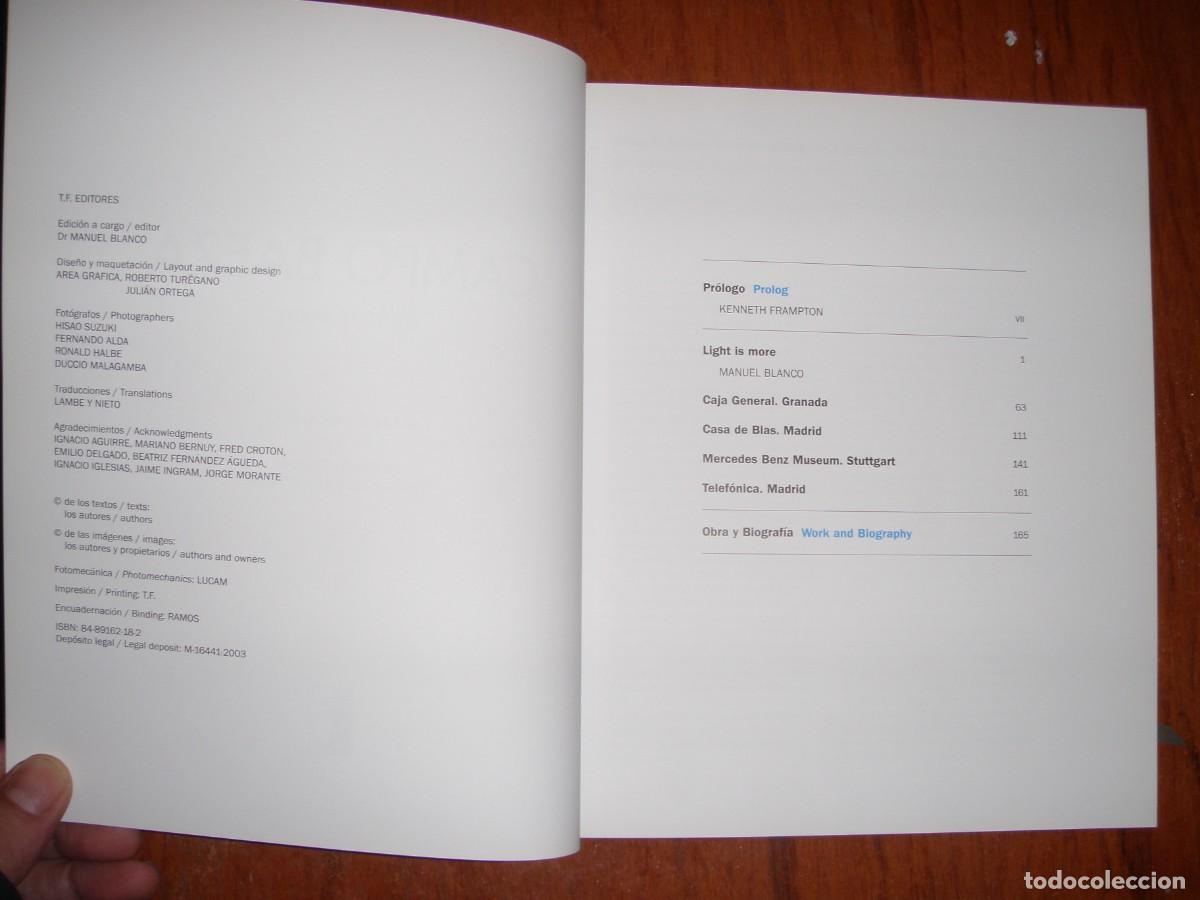 Libros de segunda mano: LIBRO ARQUITECTURA CAMPO BAEZA UNICO!!! - Foto 3