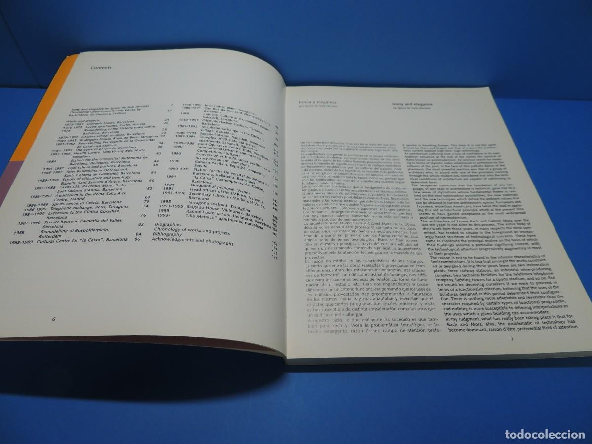Libros de segunda mano: Bach - Mora.- Arquitectos / Architects - Foto 5