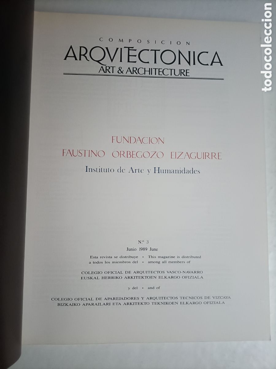 Libros de segunda mano: Composici&oacute;n Arquitect&oacute;nica Arqvitect&oacute;nica N 3 y 5 - Foto 5