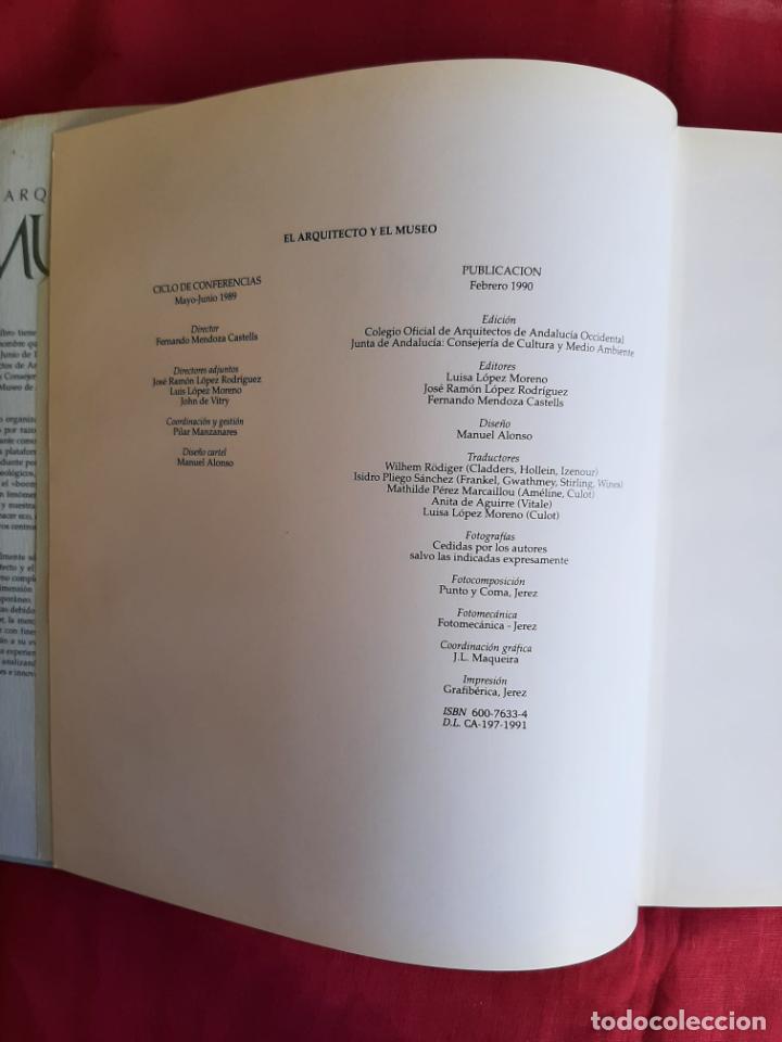 Libros de segunda mano: El arquitecto y el museo - Vv. Aa. - Foto 3