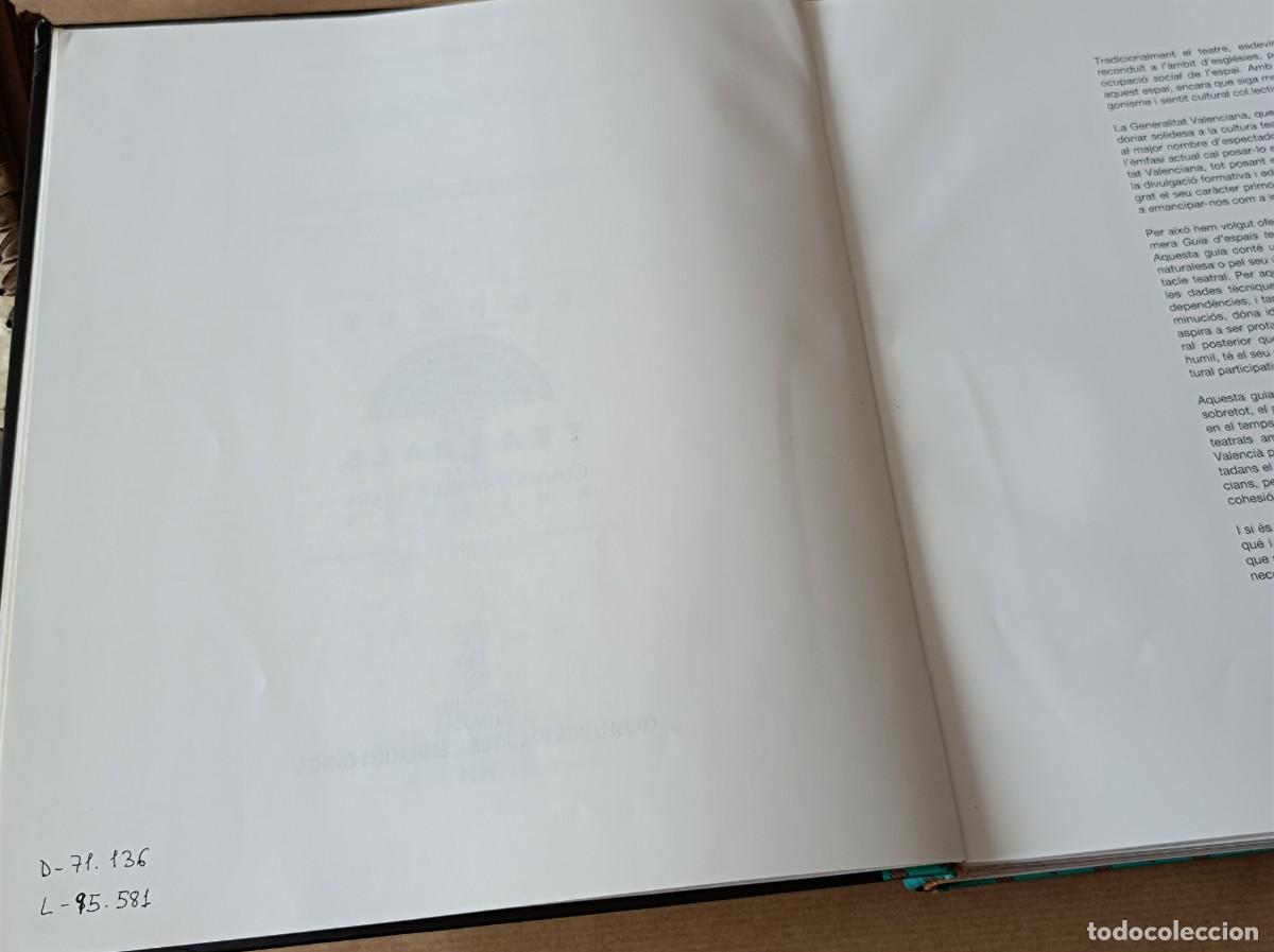 Libros de segunda mano: LIBRO ESPAIS TEATRALS A LA COMUNITAT VALENCIANA - Foto 17