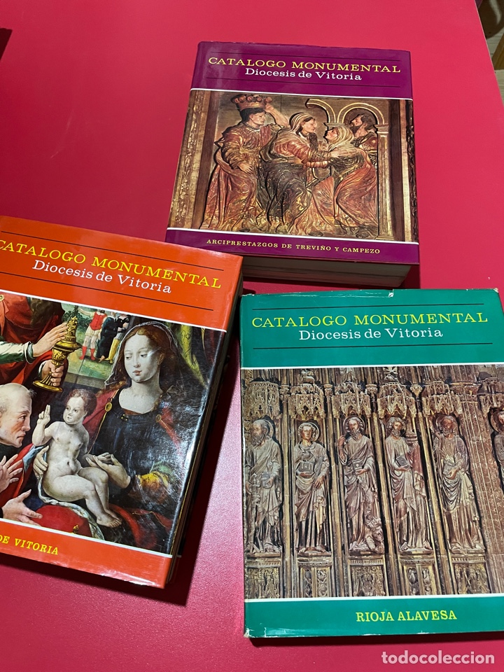 Libros de segunda mano: cat&aacute;logo monumental. di&oacute;cesis de Vitoria. - Foto 1