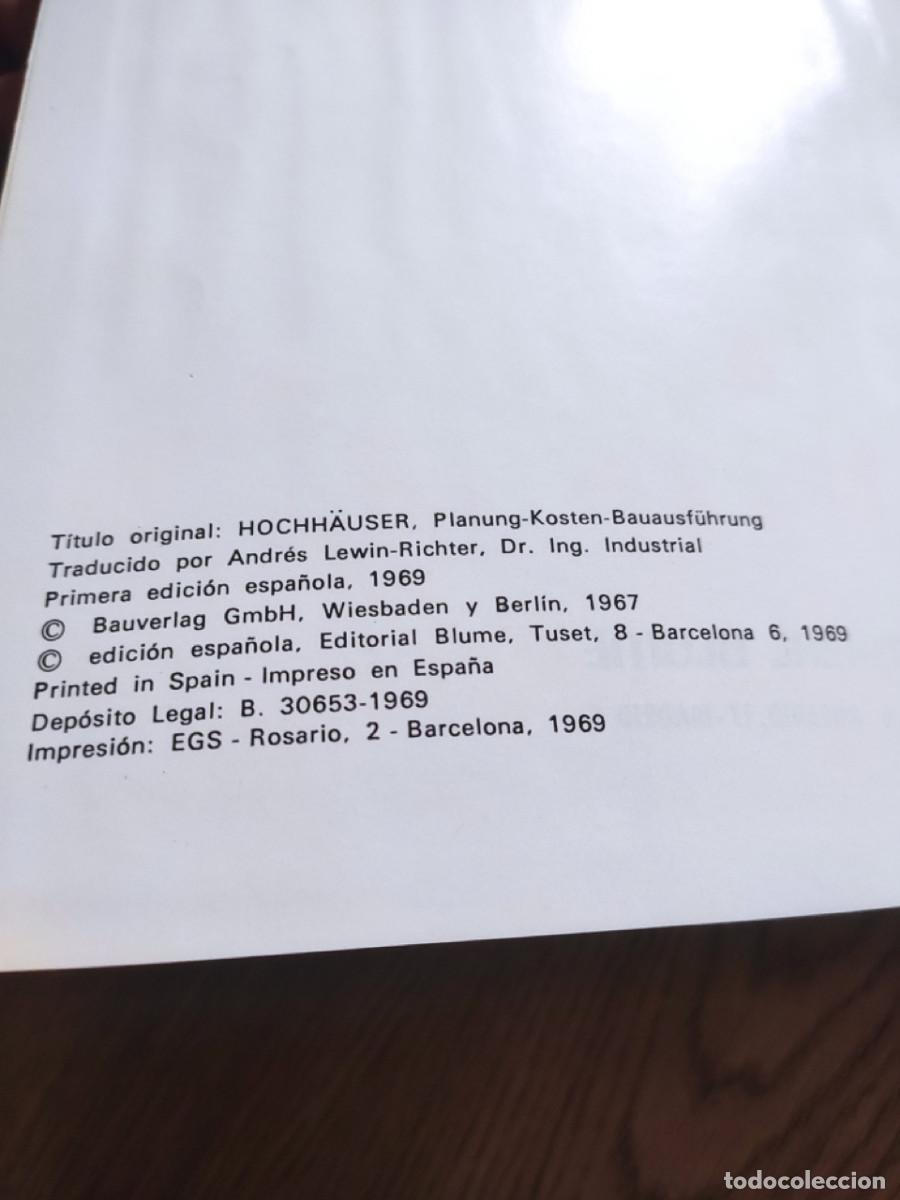 Libros de segunda mano: Construcci&oacute;n de edificios en altura Fritz Rafeiner - Foto 2