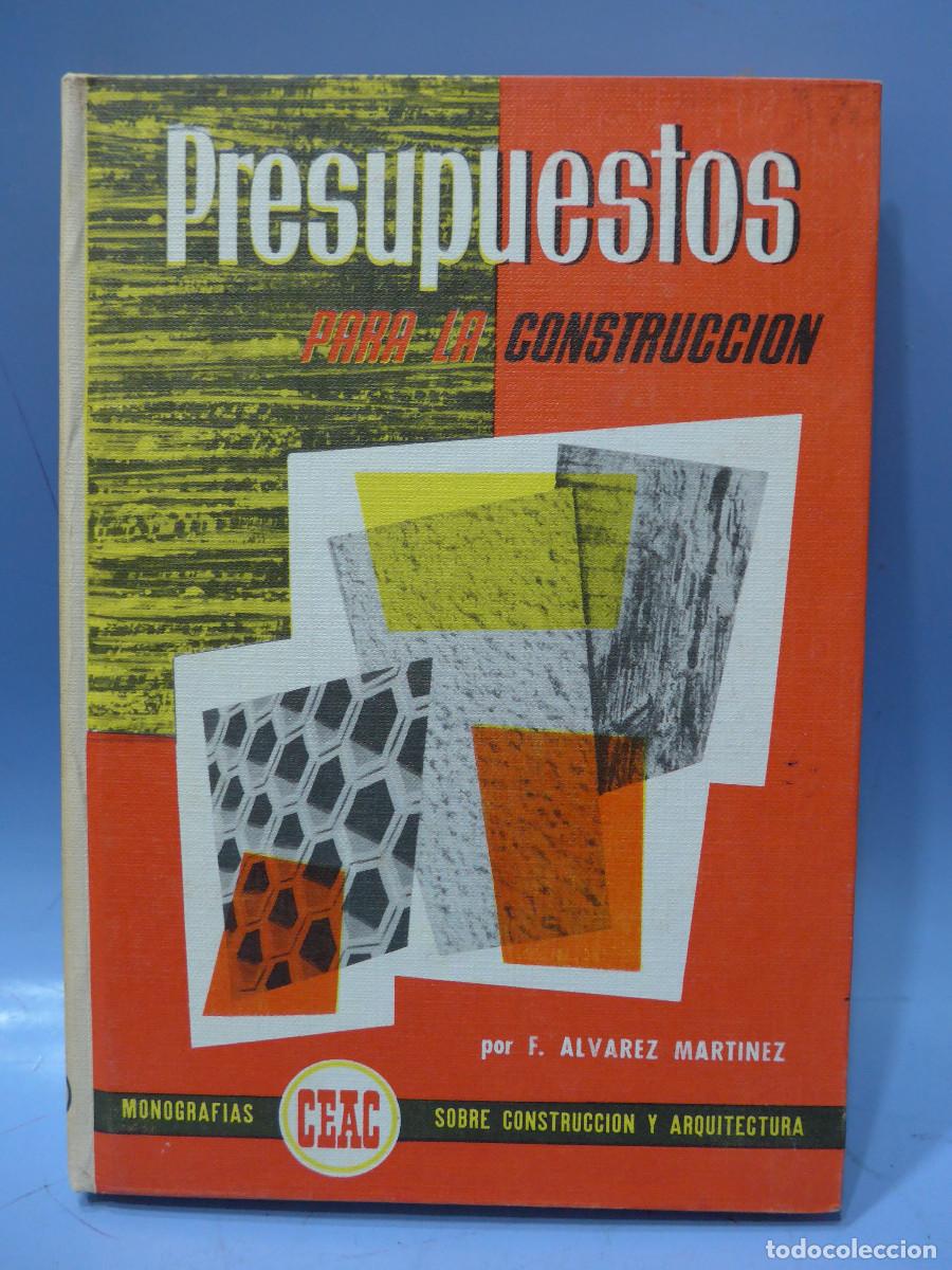 Libros de segunda mano: PRESUPUESTOS PARA LA CONSTRUCCION - CEAC - Foto 1