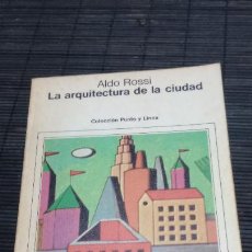 Libros de segunda mano: LA ARQUITECTURA DE LA CIUDAD - ALDO ROSSI. EDICIONES GUSTAVO GILI. COLECCION PUNTO Y LINEA. Lote 396451049