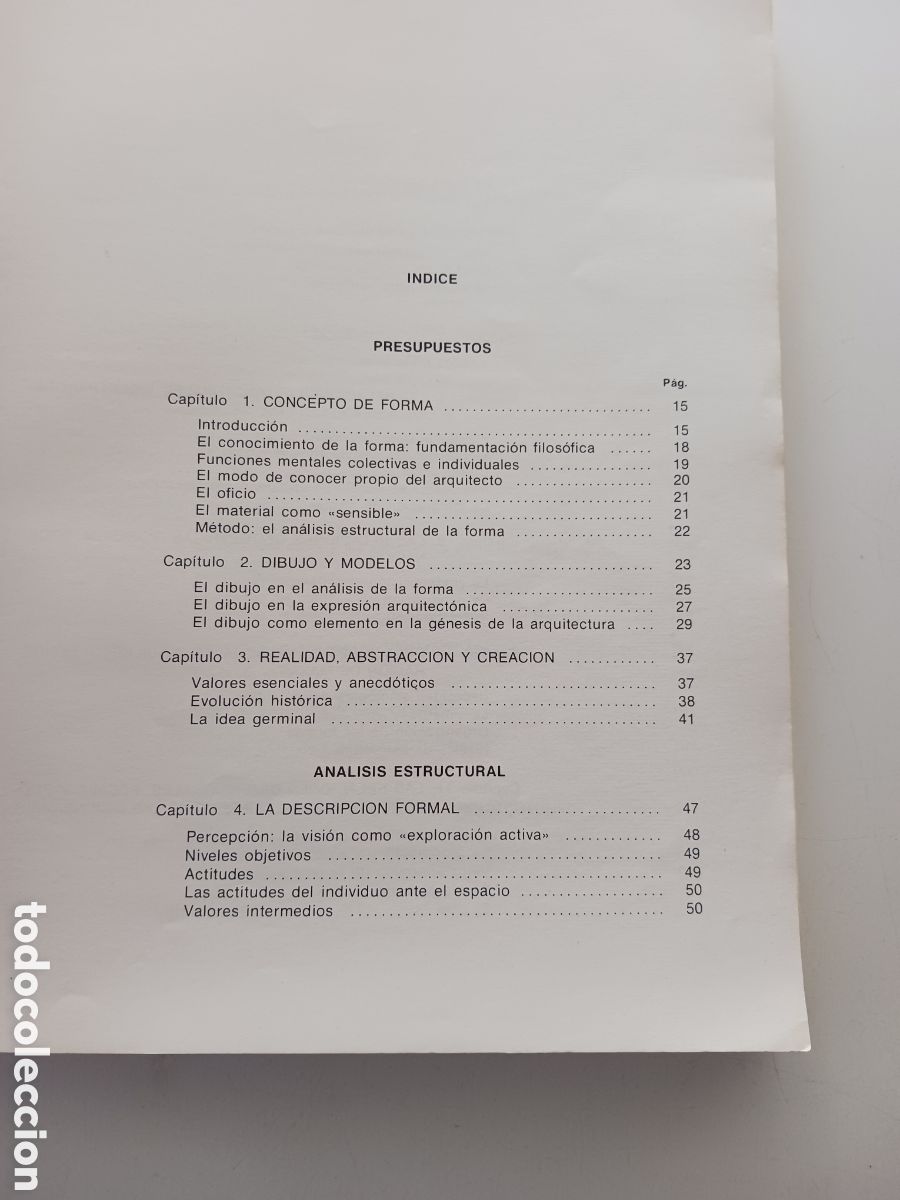 Libros de segunda mano: La forma arquitect&oacute;nica Ignacio Araujo 1976 - Foto 4