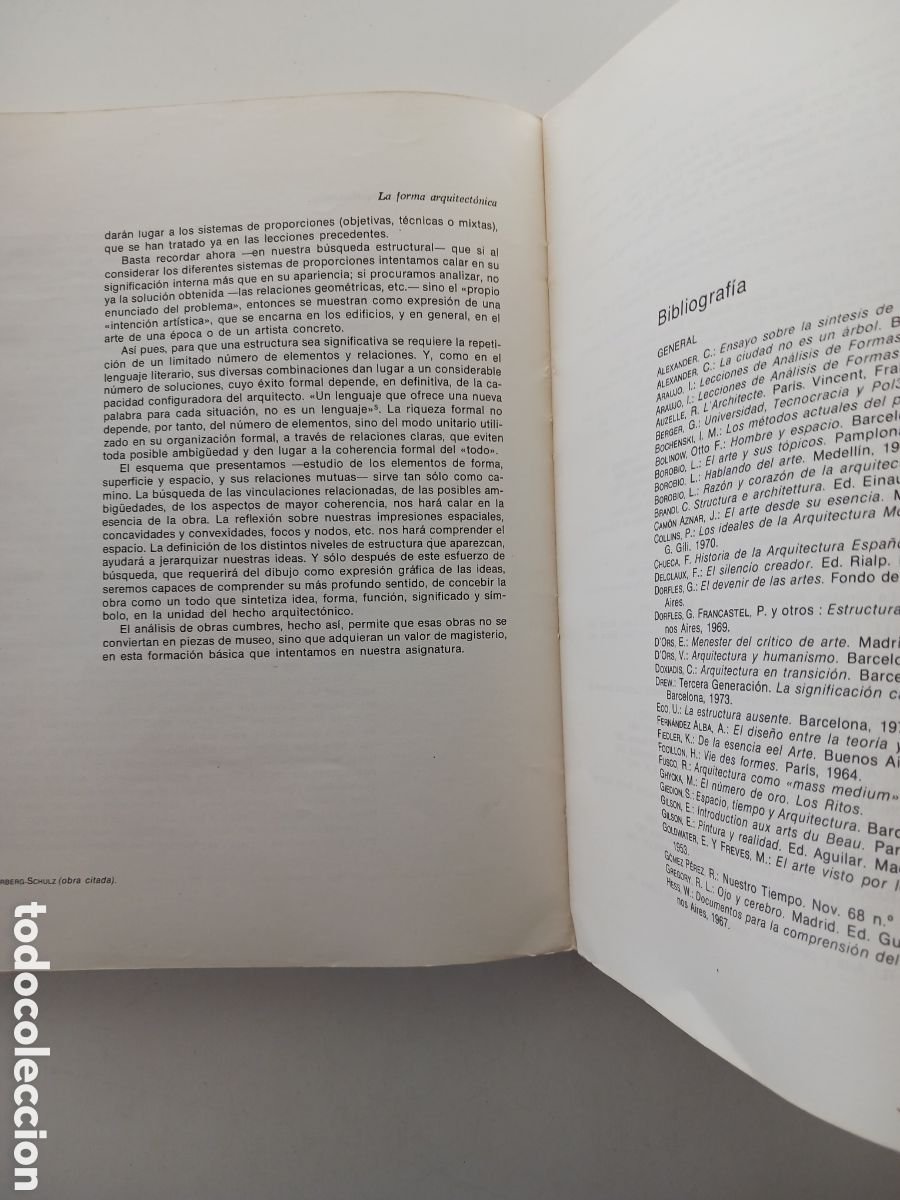 Libros de segunda mano: La forma arquitect&oacute;nica Ignacio Araujo 1976 - Foto 11
