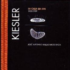 Libros de segunda mano: 11 KIESLER. LA CASA SIN FIN BALLESTEROS RAGA, JOSE ALFONSO AQ-278. Lote 402250329