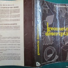 Libros de segunda mano: GEOMETRIA DESCRIPTIVA - F. IZQUIERDO ASENSI - EDI DOSSAT 1990 ARQUITECTURA ILUSTRADO 598PAG + INFO. Lote 402789019