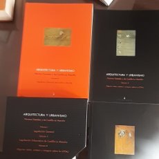 Libros de segunda mano: ARQUITECTURA Y URBANISMO. NORMAS ESTATALES Y DE CASTILLA LA MANCHA. VOLUMEN I-II-III. 2005