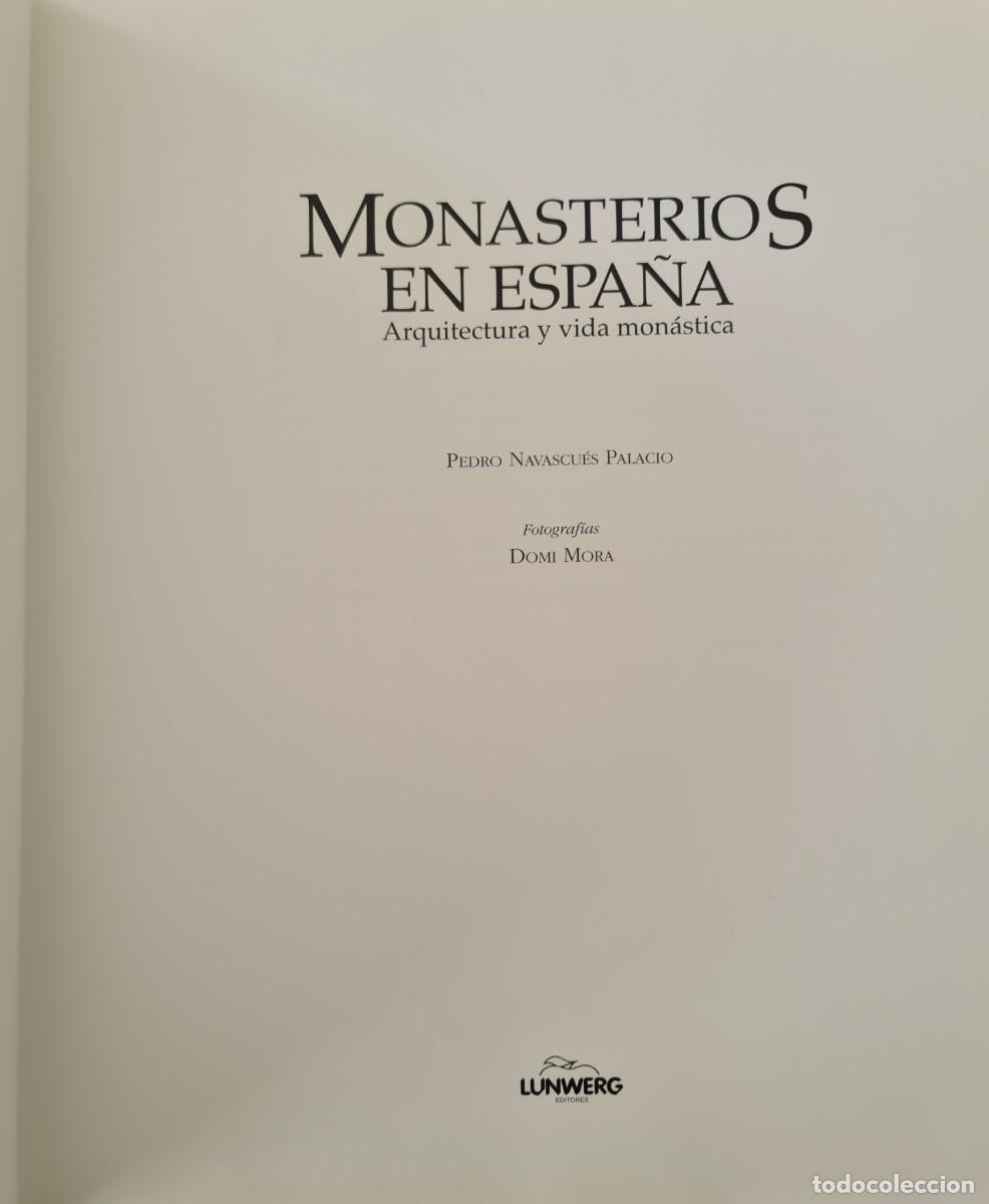 Libros de segunda mano: Monasterios en Espa&ntilde;a. Arquitectura y vida mon&aacute;stica - Foto 3