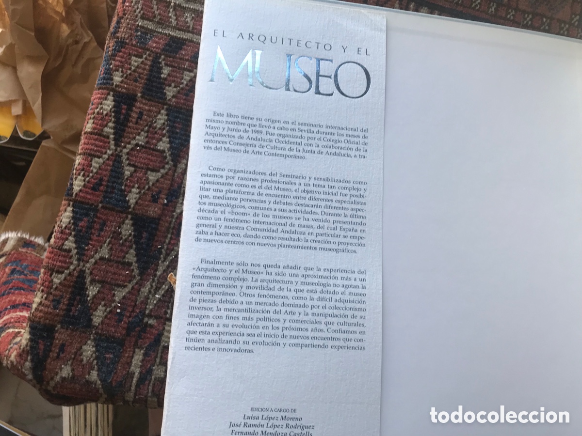 Libros de segunda mano: El arquitecto y el museo 1990 - Foto 4