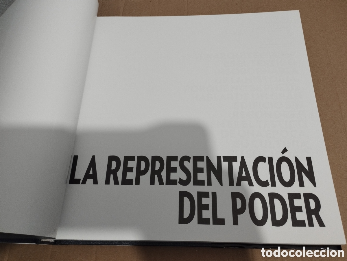 Libros de segunda mano: LA REPRESENTACI&Oacute;N DEL PODER (PLANETA) JOYAS DE LA HUMANIDAD - Foto 2