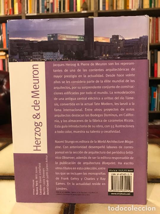 Libros de segunda mano: Herzog & de Meuron. Naomi Stungo. - Foto 2